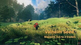 Valheim Seed - Run to 3 traders - Hobbiton