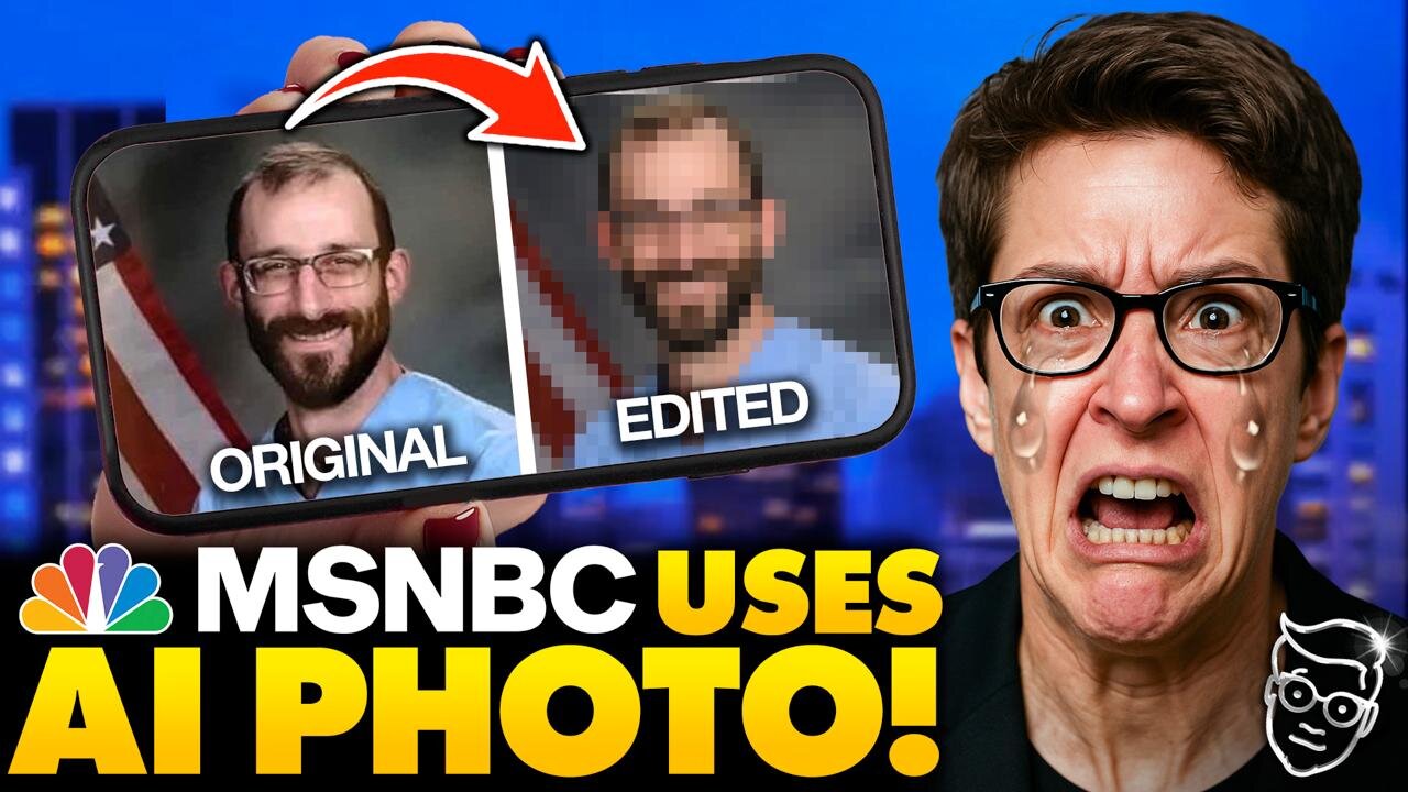 Everything Media Told You About Alex Pretti is a LIE, Anti-ICE Agitator | MSNBC Caught PHOTOSHOPPING