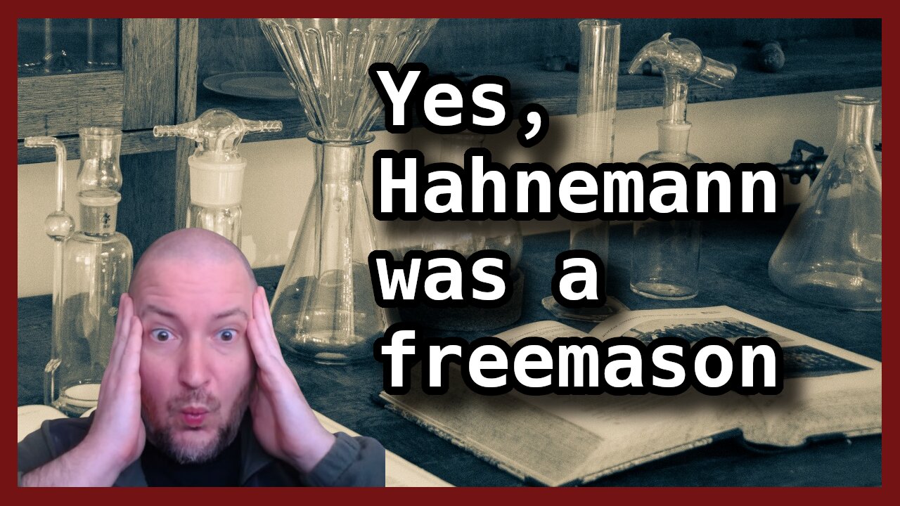 Yes, Hahnemann was a freemason