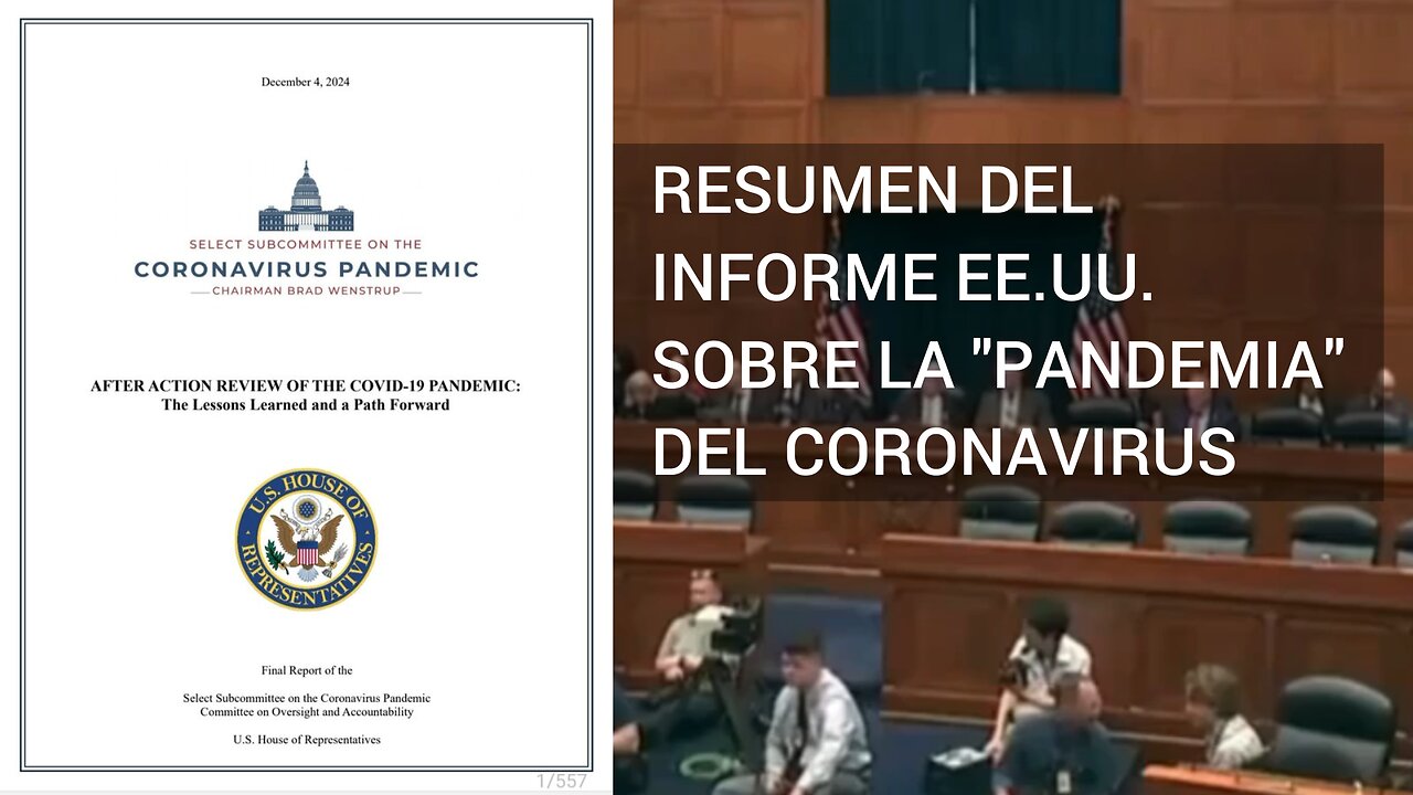 RESUMEN INFORME COVID CONGRESO EEUU