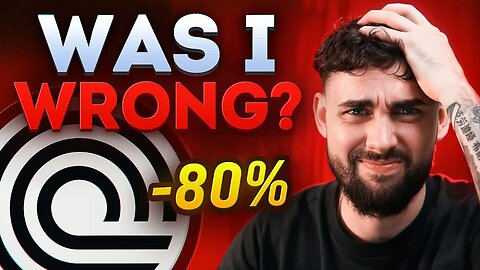 I'm Down 80% on My BIGGEST Crypto Bet... Here's the Ugly Truth