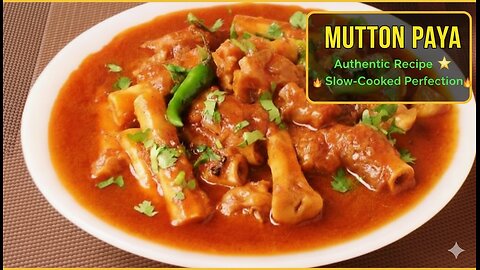 This Is The Best Mutton Paya Soup Recipe #muttontrotters #muttonpayacurry #muttonpayasoup