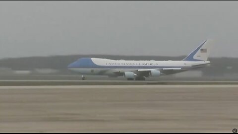 President Trump is now in the air aboard Air Force One en route to Israel and Egypt