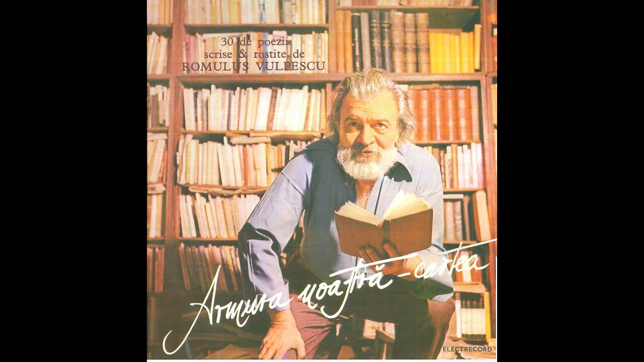 "Sotie(Te caut si te aflu-ntotdeauna)" de Romulus Vulpescu in recitare proprie (din "Ars Amandi")