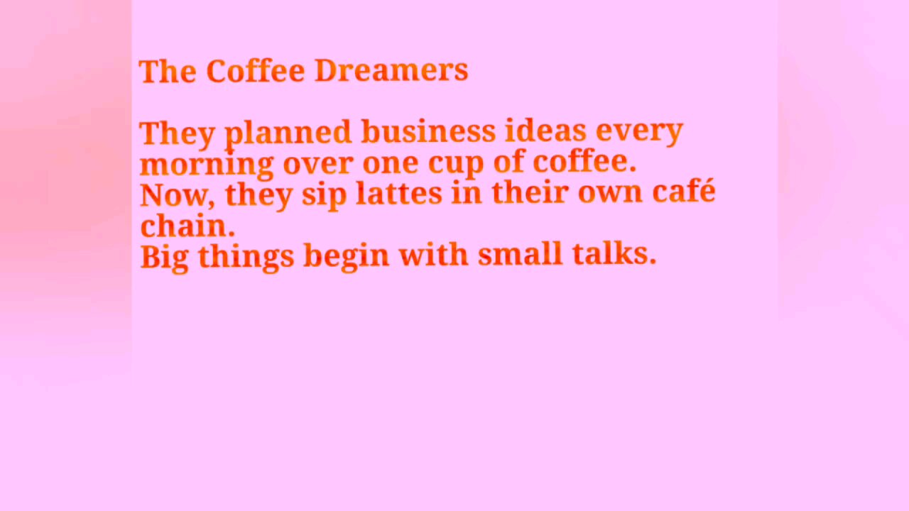 motivation short story