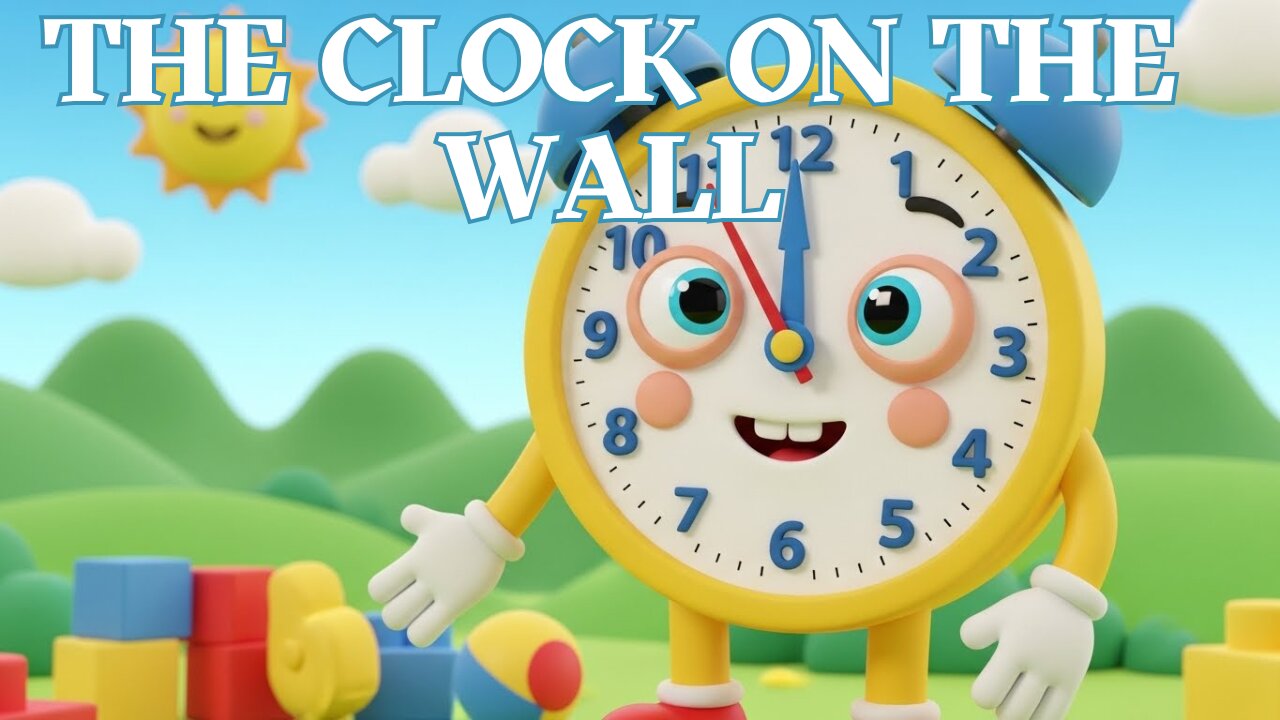 The Clock on the Wall - Fun Kids Sing a Long