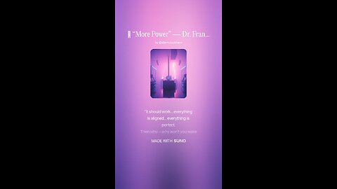 ⚡ DR. FRANKENSTEIN — “MORE POWER” | Gothic Horror Musical Song ⚡