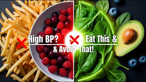 High Blood Pressure Foods to Eat & Avoid 🩺🥦 #Shorts #Health