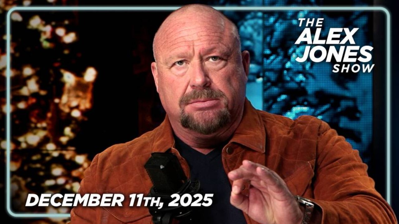 THE ALEX JONES SHOW - 12/11/2025: WW3 ALERT! NATO Chief Rutte Says War On Same Scale As WW2 With Russia Imminent, Secret Pentagon Report Warns China Quickly Defeats US In Taiwan Conflict, Venezuela Crisis Escalates After US Seizes Oil Tanker! PLUS, Silver