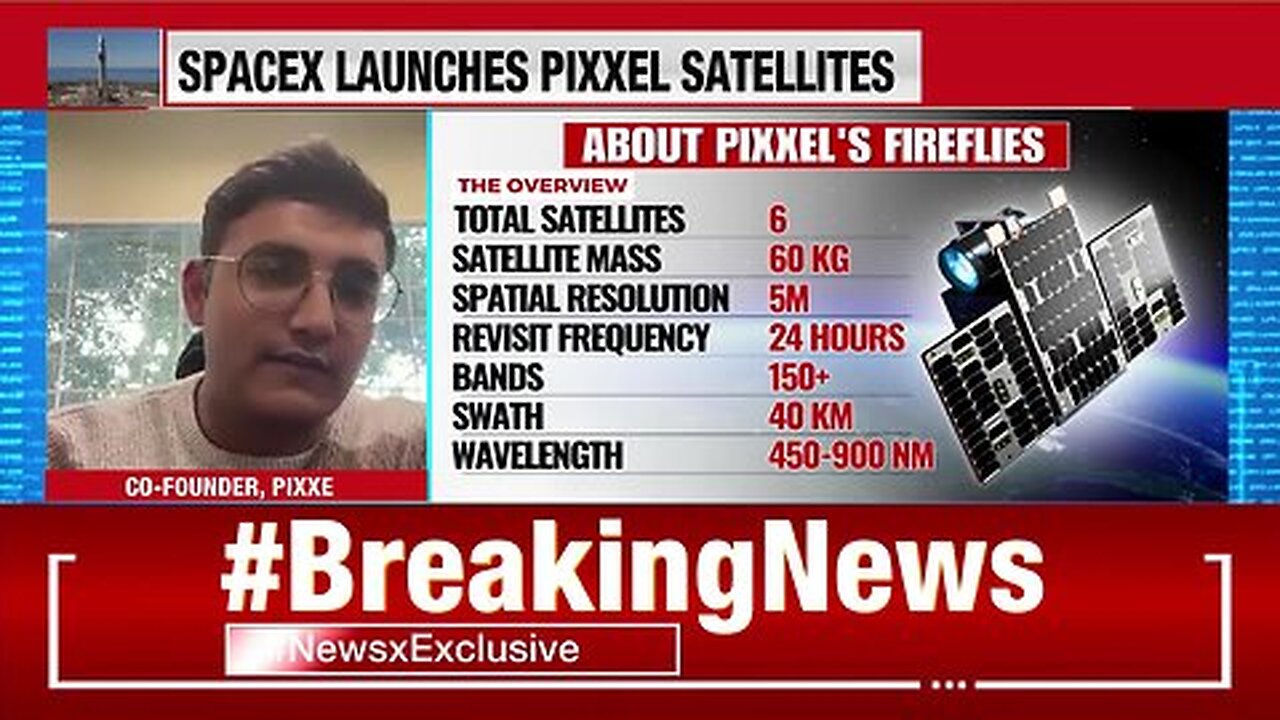 Pixxel launches India's 1st private satellite constellation _ NewsX Exclusive