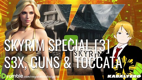 🔴 Skyrim Special Edition [3] Adventuring with Toccata 🎮 A One Hour Livestream