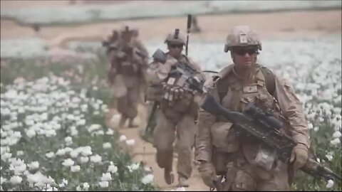 US Troops Protecting and Harvesting Opium in Afghanistan