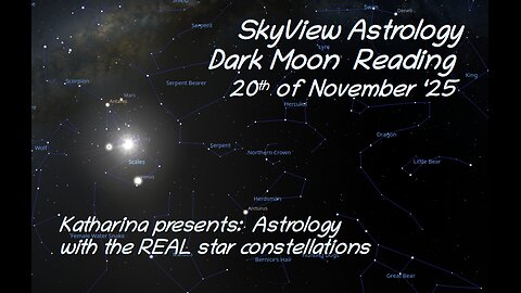 Dark Moon reading 20 Nov 25: A big Gift!