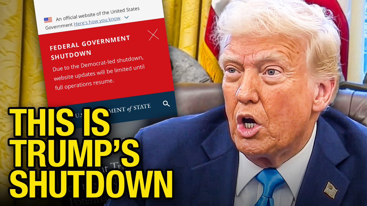 Trump Forces Federal Worker Emails To Blame Democrats For The Shutdown