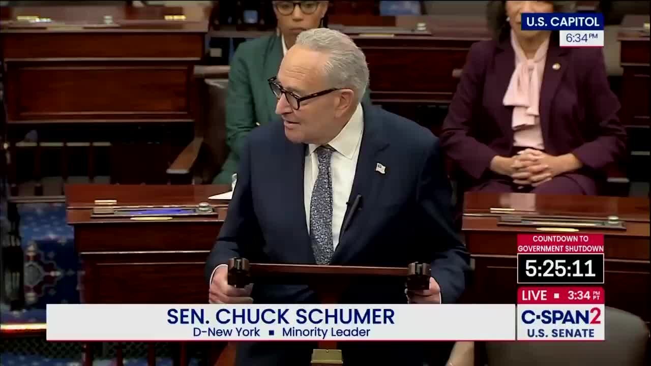 Schumer: The Poll that Says Democrats Will Be Blamed for the Shutdown Is ‘Biased’
