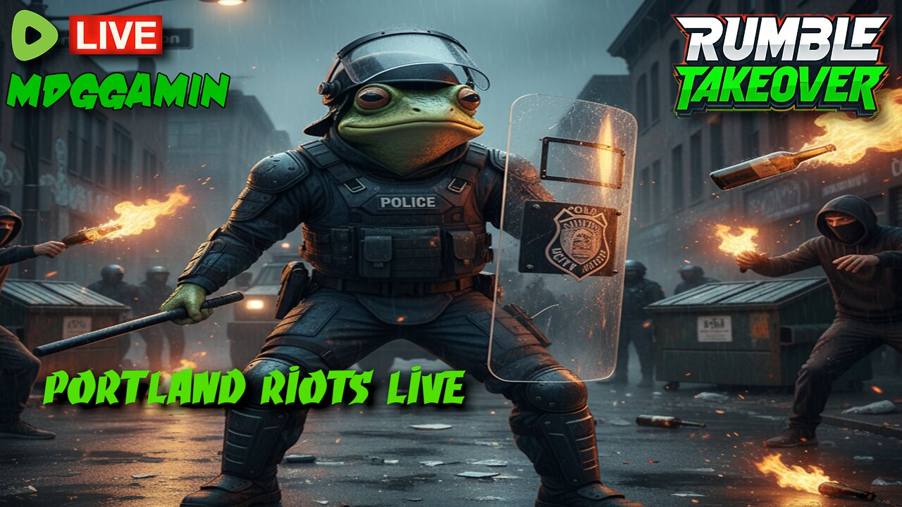 🔴LIVE - Portland Antifa Riots / Protest TROOPS WILL BE DEPLOYED - #RumbleTakeover