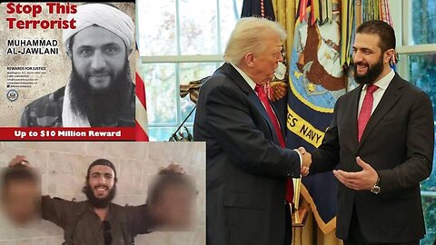 Trump Meets With The Global Head of Al-Qaeda, Ahmed Al-Sharaa The Tyrannical Dictator of Syria