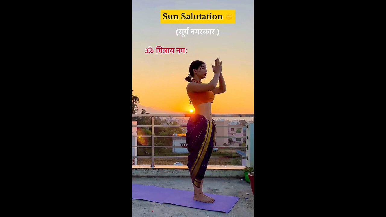 Sun Salutation 🌞 _ YOGA