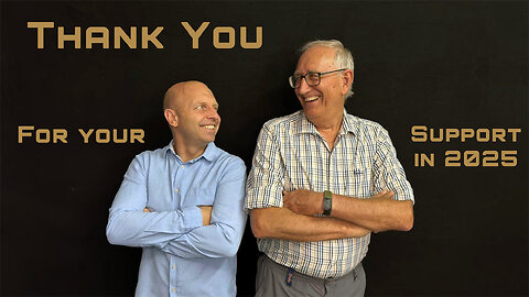 Thank You for Your Support in 2025! Message from Walter Veith & Martin Smith