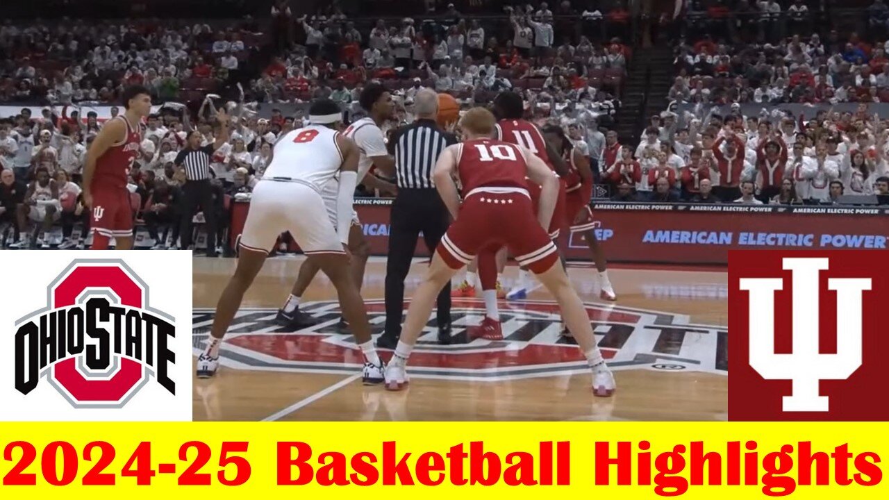 Indiana vs Ohio State Basketball Game Highlights 1 17 2025