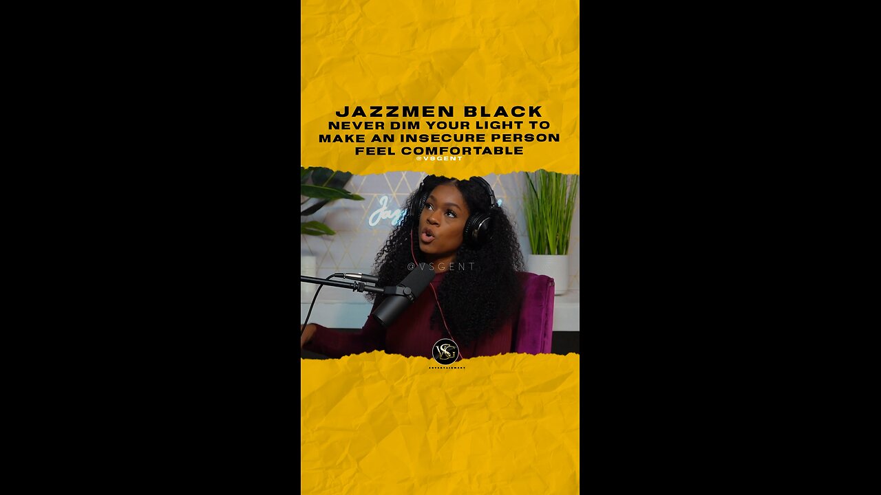 I’m not dimming my light for anyone