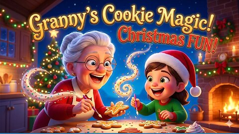 Granny's Love: Coloring Christmas Cookies Delight!
