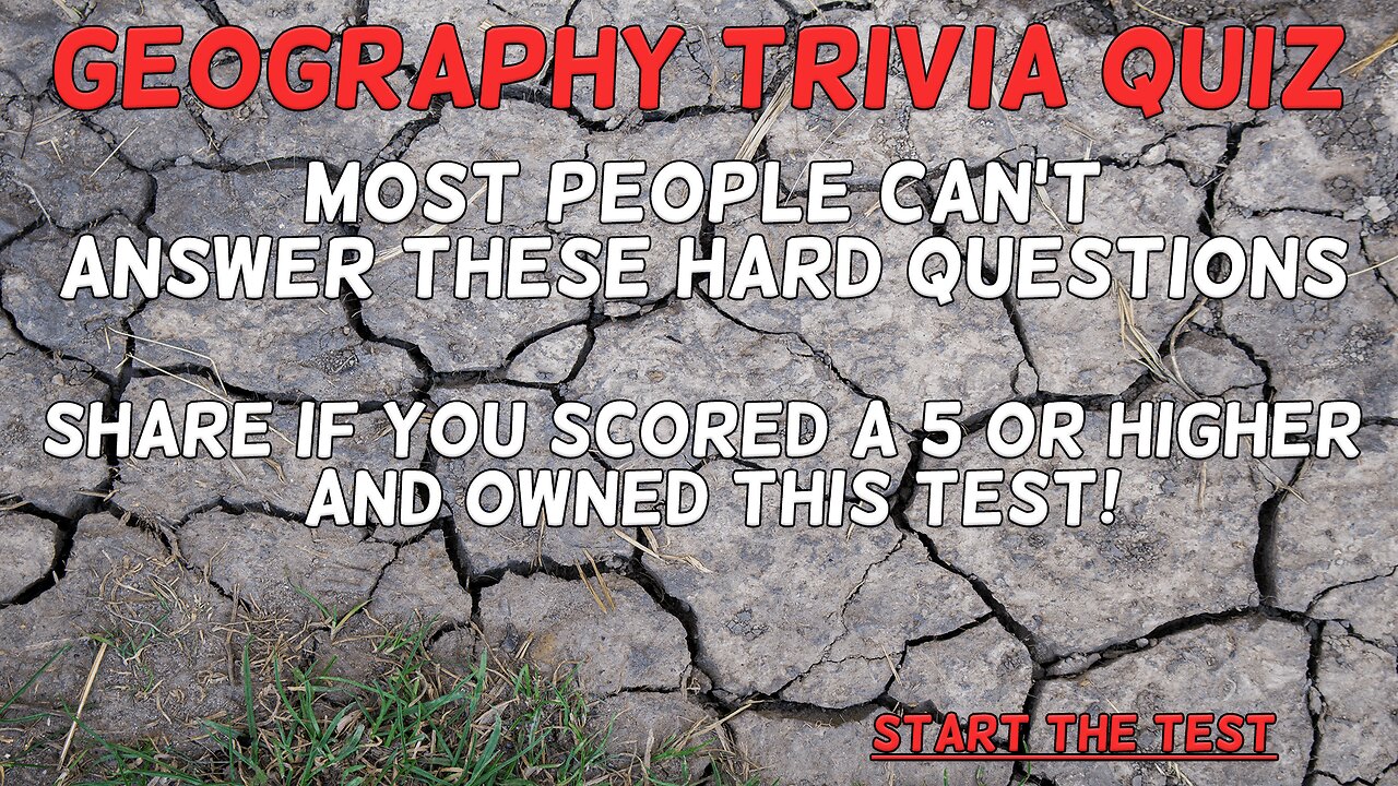 Geography Trivia Quiz