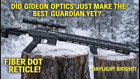 Is This The Best Gideon Optics Guardian Yet? | Fiber Dot Revolution!