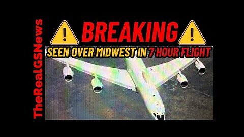 EMERGENCY ALERT!! 'Doomsday' plane in the AIR - Something is GOING ON