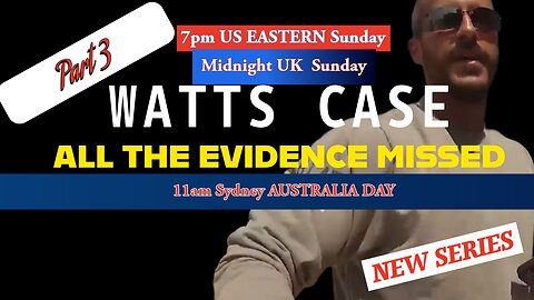 CHRIS WATTS DEEP DIVE INVESTIGATION - MY FINDINGS AFTER 5 YEARS OF INVESTIGATIONS PART 3