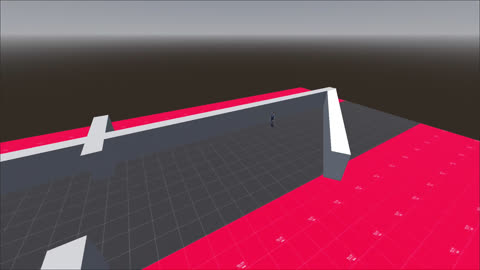 Pedestrian AI Obstacle Avoidance Test