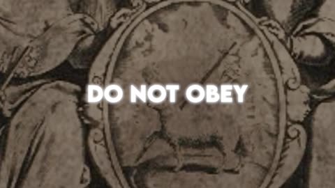 You Are a Slave to Whatever You Obey