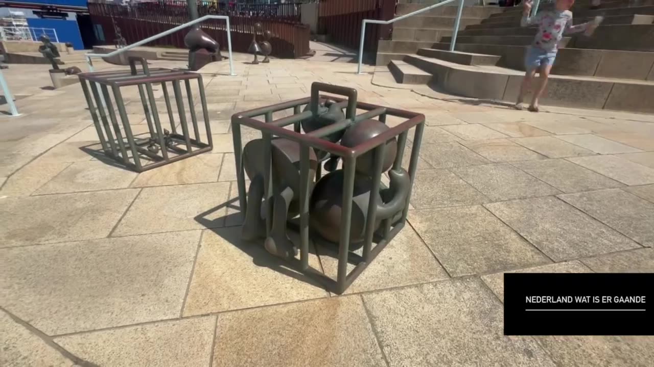 Beelden aan zee in Scheveningen zaterdag 21 juni 2025