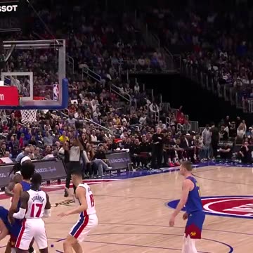 NBA - Malik Beasley hits the corner 3 then busts a move 🕺