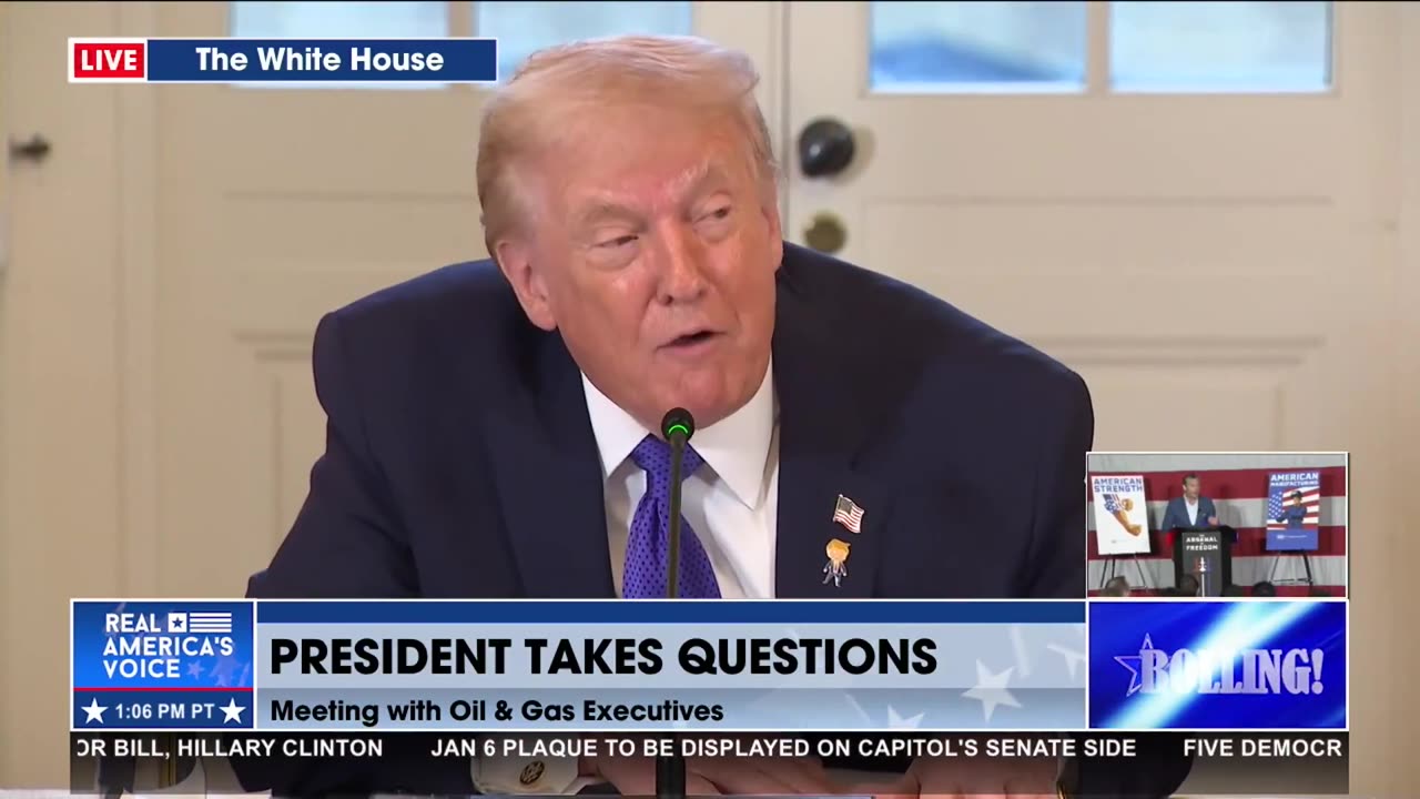 POTUS RESPONDS TO QUESTION ON GREENLAND