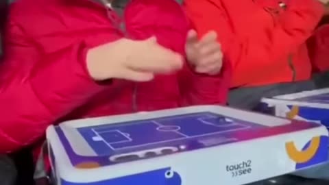 This Device That Lets Blind Fans Feel the Match ⚽👐