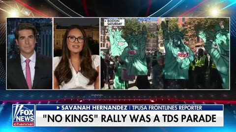 2 Factions of Protesters At No King Rallies