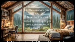 2 Thessalonians 3:16 KJV Now the Lord of Peace Give You Peace #faith #lord #peace #sleep #kj #short