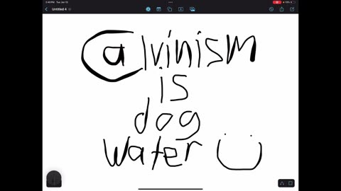 Calvinism is dog water
