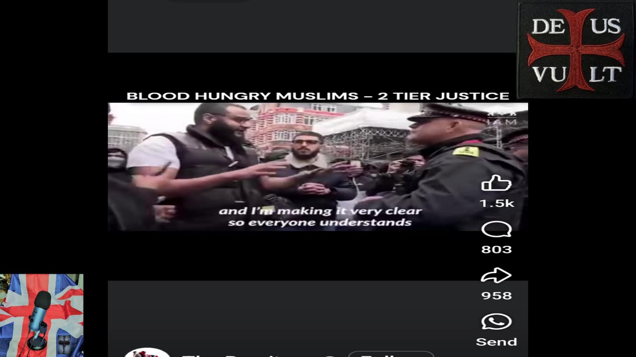 Islamist Makes Threat To Kill Dog To The Police.