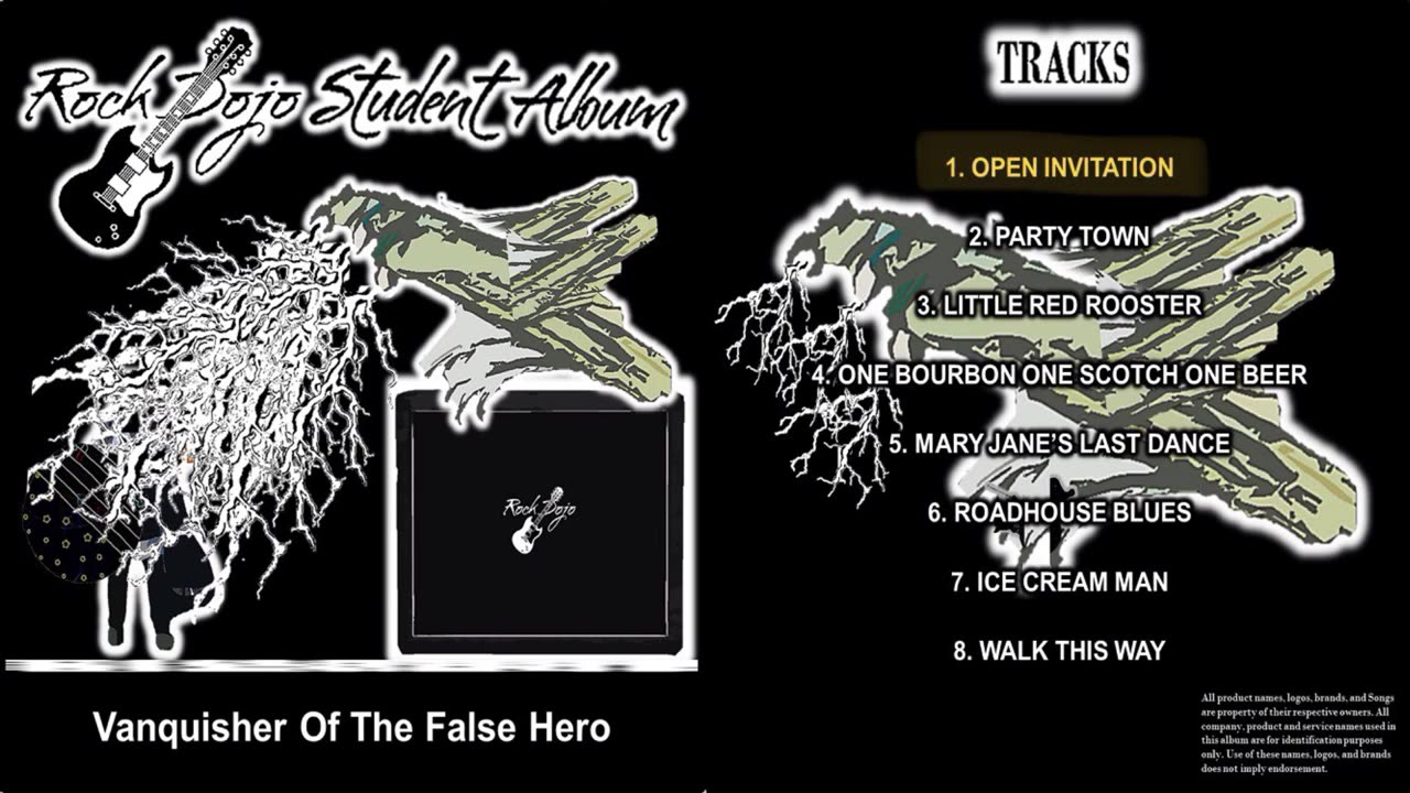 Rock Dojo Student Album #41 " V.F.H. ": Open Invitation (Santana Cover) Track 1