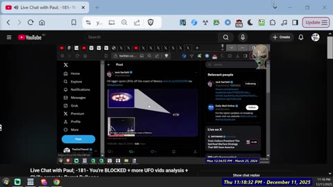 UFO over Oil Rig in Gulf of Mexico or Possible a Hoax using a round water proof LED light, TOTC 2023