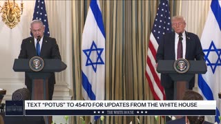 President Trump Participates in a Bilateral Meeting with the Prime Minister of the State of Israel