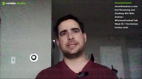 Win With Andrew - #FantasyFootball Talk Week 10 + Tim Hortons hockey cards