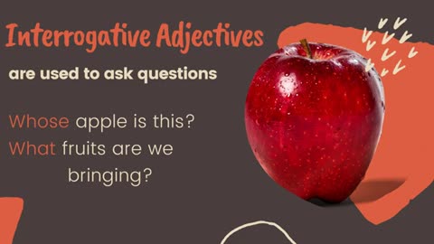 Adjectives and Types of Adjectives