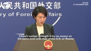 Why China Refuse US-Russia nuke talk? "Because, we understand white man"