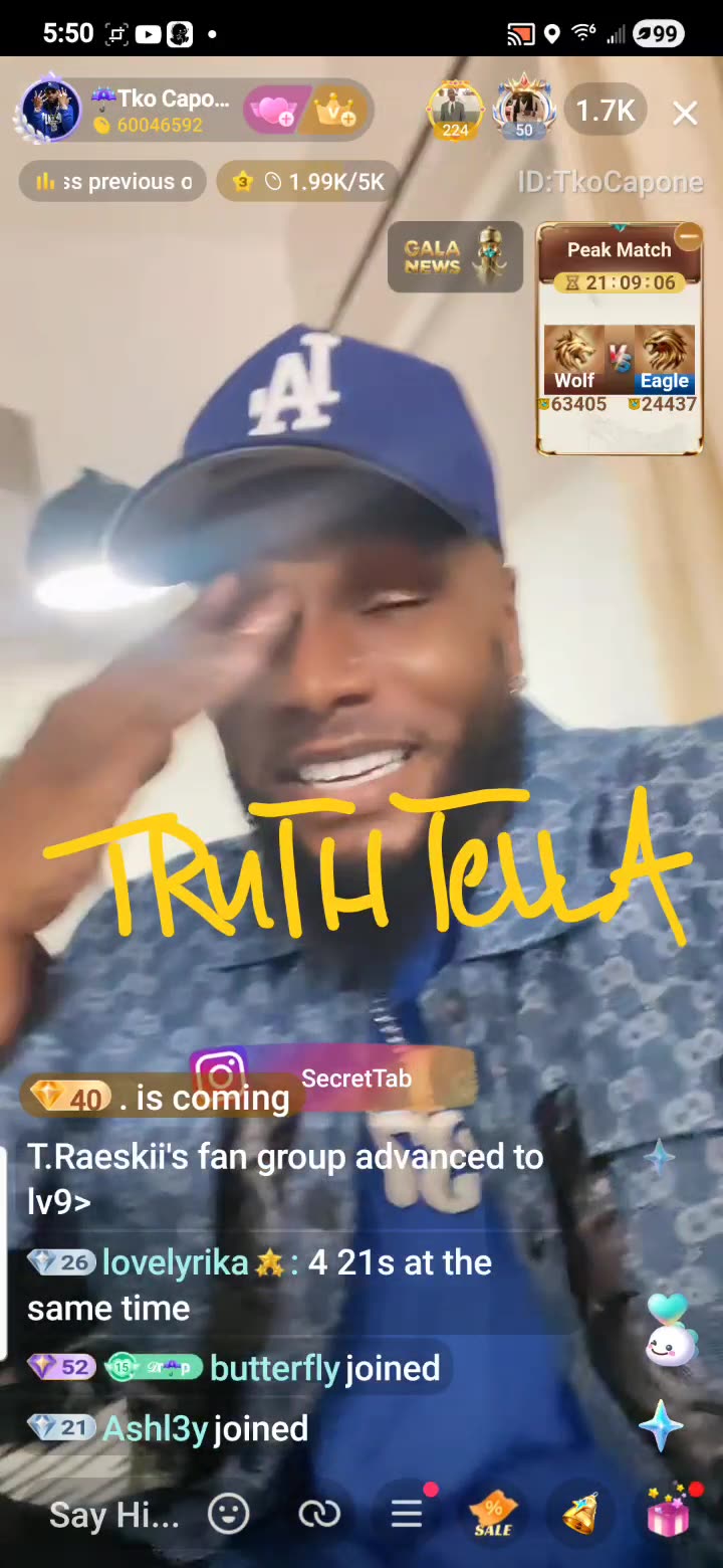 TKO CAPONE SAID THE VEGAS CONTENT HOUSE HAS 4 21BADBITCHS IN IT GETTING DOWN FOR THEIR CROWN