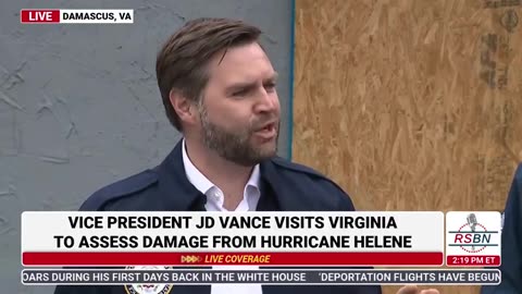 Vice-President JD Vance SLAMS FEMA for obstructing relief efforts in the wake of Hurricane Helene.