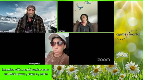 Interview with a social worker Mom and Rick Jewers, May 28, 2025