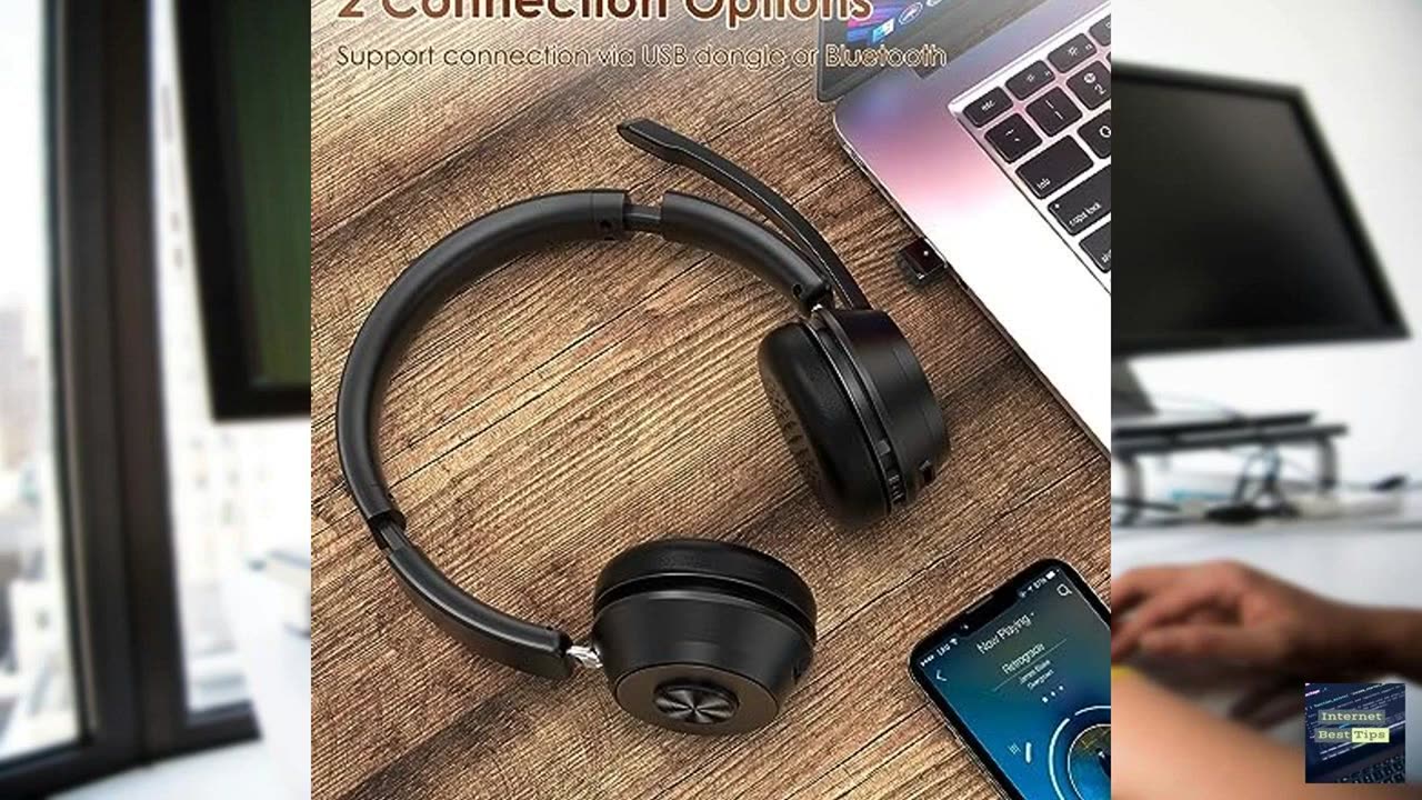 Upgraded Version Wireless Headset